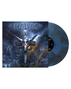 HJELVIK - WELCOME TO HEL (DARK BLUE SWIRL VINYL)