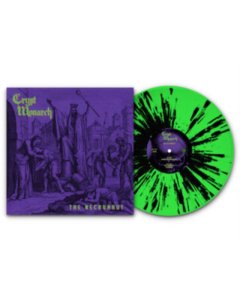 CRYPT MONARCH - NECRONAUT (GREEN & BLACK SPLATTER VINYL/IMPORT)