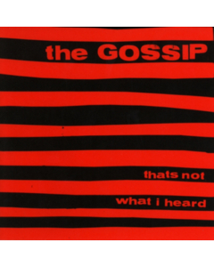 GOSSIP - THAT'S NOT WHAT I HEARD (RED APPLE VINYL)