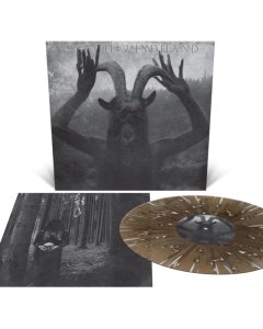 WINDHAND & COUGH - REFLECTION OF THE NEGATIVE (BLACK ICE WITH WHITE, GREY & BONE WHITE SPLATTER VINYL)