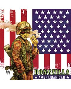 Amerijuanican (Bone White & Swamp Green Galaxy Effect Merge Vinyl) - Bongzilla