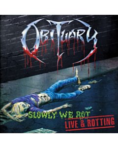 OBITUARY - SLOWLY WE ROT (SLIME GREEN VINYL)