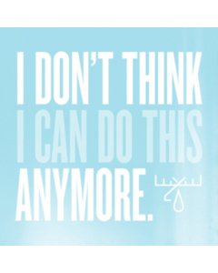 MOOSE BLOOD - I DON'T THINK I CAN DO THIS ANYMORE