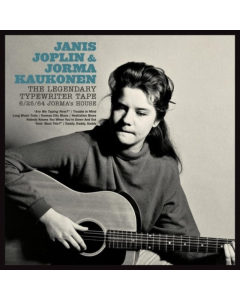 JOPLIN,JANIS & JORMA KAUKONEN - LEGENDARY TYPEWRITER TAPE: 6/25/64 JORMA’S HOUSE (RED SWIRL VINYL)