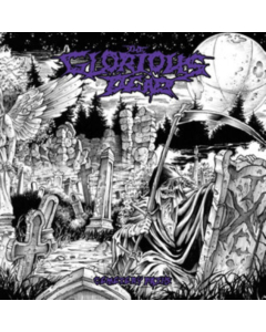 GLORIOUS DEAD - CEMETERY PATHS (PURPLE/BLACK WITH WHITE SPLATTERS)