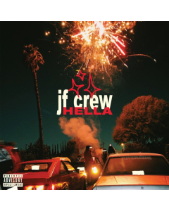 JUST FRIENDS - HELLA (GLOW-IN-THE-DARK MILKY CLEAR & BLACK SPINNER VINYL) (I)
