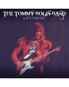 BOLIN,TOMMY - LIVE 9-19-76 (TRANSLUCENT RED VINYL/LIMITED EDITION)