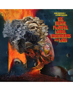 KING GIZZARD & THE LIZARD WIZARD - ICE, DEATH, PLANETS, LUNGS, MUSHROOMS & LAVA (2LP/RECYCLED BLACK WAX VINYL)