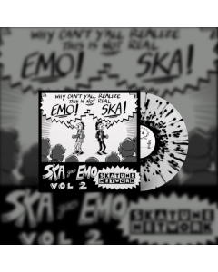SKATUNE NETWORK - SKA GOES EMO: VOL. 2 (WHITE W/ BLACK SPLATTER VINYL)