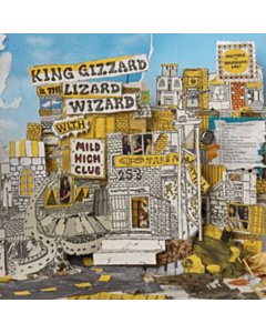 Sketches Of Brunswick East (Yellow W/ Blue Splatter Vinyl) - King Gizzard & The Lizard Wizard; Mild High Club