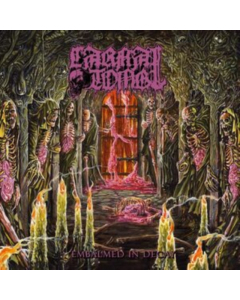 CARNAL TOMB - EMBALMED IN DECAY (LIME/BLACK MARBLED VINYL)