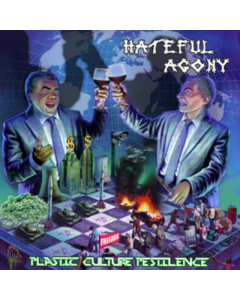 HATEFUL AGONY - PLASTIC CULTURE PESTILENCE (LTD. PURPLE VINYL)