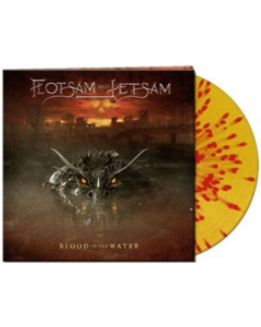 FLOTSAM & JETSAM - BLOOD IN THE WATER (CLEAR YELLOW/RED SPLATTER VINYL)