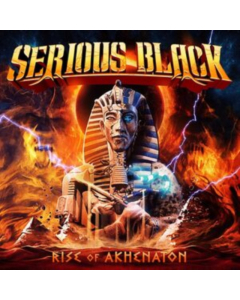 SERIOUS BLACK - RISE OF AKHENATON (RED/ORANGE MARBLED VINYL)