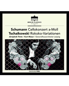 Leipzig / Masur,Kurt Gewandhaus - Cello Concerto In A Minor (Schumann/Tchaikovsky) (180G)