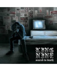 KING NINE - SCARED TO DEATH (COLOR VINYL)