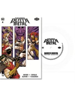Manchester Orchestra - Never Ending (Dark Nights: Death Metal #4 Soundtrack) (White 7Inch Flexi Single) (I)
