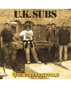 UK SUBS - QUINTESSENTIALS (YELLOW/BLACK SPLATTER VINYL)