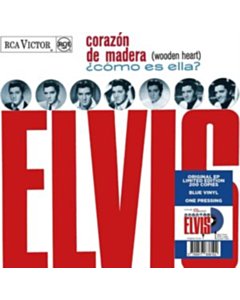 Ep Etranger No. 13 - Corazon De Madera (Espagne) (Blue Vinyl) - Presley,Elvis