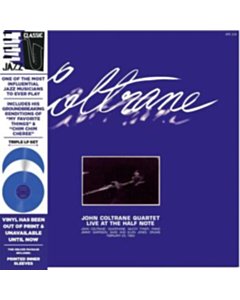 Live At The Half Note (Deluxe/Blue/White Vinyl) - Coltrane,John Quartet