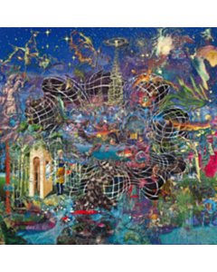 Azure (Orange Sunrise Marble Vinyl) - Vinyl Williams