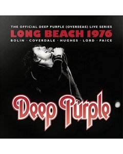 DEEP PURPLE - LONG BEACH 1976 (WHITE VINYL/3LP)