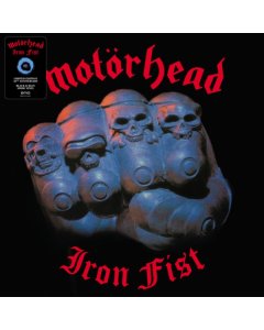 MOTORHEAD - IRON FIST (BLACK & BLUE SWIRL VINYL)