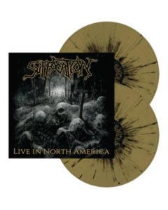 SUFFOCATION - LIVE IN NORTH AMERICA (GOLD & BLACK SPLATTER VINYL) (I)
