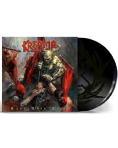 KREATOR - HATE UBER ALLES (TRIFOLD, DOUBLE BLACK W/ ETCHING)