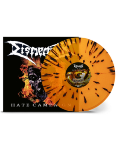 DISMEMBER - HATE CAMPAIGN (TRANSPARENT ORANGE W/ BLACK SPLATTER VINYL/REISSUE)