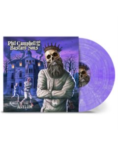 CAMPBELL,PHIL & THE BASTARD SONS - KINGS OF THE ASYLUM (WHITE/PURPLE VINYL)