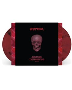 Skelethon (Instrumental Version) (Maroon & Black Marble Vinyl/2Lp) - Aesop Rock