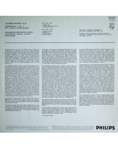Preowned - Johannes Brahms - Gewandhausorchester Leipzig, Kurt Masur - Serenade Nr. 1 D-dur