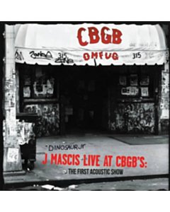 Live At Cbgbs (Transparent Red Vinyl) - J Mascis