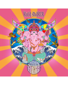 KULA SHAKER - NATURAL MAGICK (TIE-DYE ORANGE & YELLOW VINYL) (I)