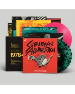 VARIOUS ARTISTS - SUBURBAN ANNIHILATION - THE CALIFORNIA HARDCORE EXPLOSION (COLOURED VINYL/2LP)