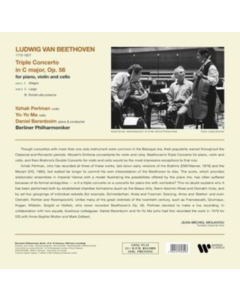PERLMAN,ITZHAK - BEETHOVEN: TRIPLE CONCERTO