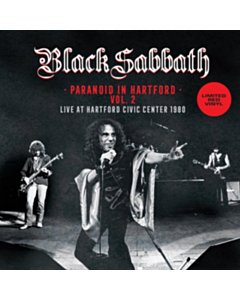 Paranoid In Hartford Vol. 2 (Red Vinyl) - Black Sabbath