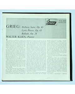 Preowned - Edvard Grieg: Holberg Suite, Op 40; Lyric Pieces, Op 43; Ballade, Op 24.
