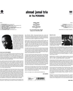 JAMAL,AHMAD TRIO - LIVE AT THE PERSHING LOUNGE 1958