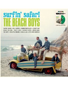 BEACH BOYS - SURFIN SAFARI (1 BONUS TRACK) (LIMITED 180G TRANSPARENT GREEN VINYL/DMM MASTER)