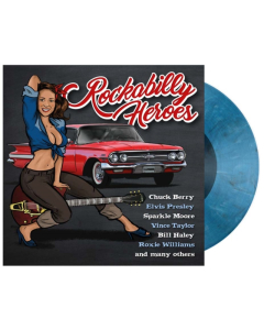 VARIOUS ARTISTS - ROCKABILLY HEROES (COOL BLUE VINYL/180G) (RSD)