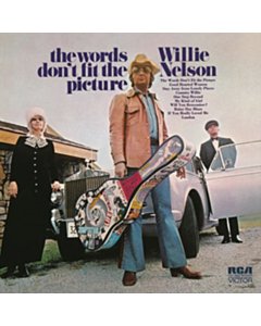 Words Don'T Fit The Picture (Translucent Blue Vinyl/180G) - Willie Nelson