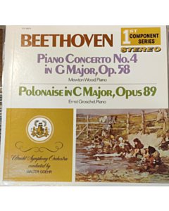 Preowned - Ludwig van Beethoven - Piano Concerto No. 4 In G Major, Op.58 / Polonaise In C Major, Opus 89