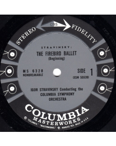 Preowned - Igor Stravinsky - Columbia Symphony Orchestra - The Firebird