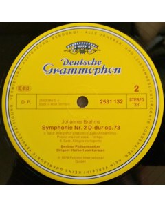 Preowned - Johannes Brahms, Berliner Philharmoniker • Herbert von Karajan - Symphonie No. 2