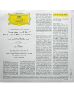 Preowned - Wolfgang Amadeus Mozart ‧ Maria Stader ‧ Hertha Töpper ‧ Ernst Haefliger ‧ Ivan Sardi ‧ Dirigent: Ferenc Fricsay - Grosse Messe In C-moll ‧ Mass In C Minor, K. 427