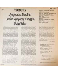 Preowned - Sergei Prokofiev - Walter Weller / London Symphony Orchestra - Symphonies Nos. 1 & 7