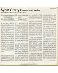 Preowned - Sylvia Geszty - Coloratura Arias