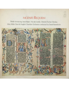 Preowned - Wolfgang Amadeus Mozart / Sheila Armstrong, Janet Baker, Nicolai Gedda, Dietrich Fischer-Dieskau, John Alldis Choir, English Chamber Orchestra, Daniel Barenboim - Requiem
